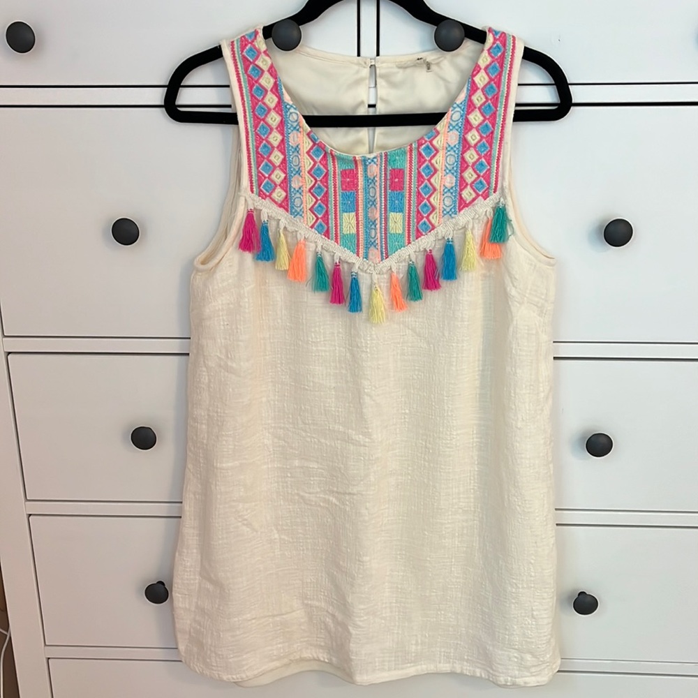 VICI DOLLS Embroidered Dress with Tassels